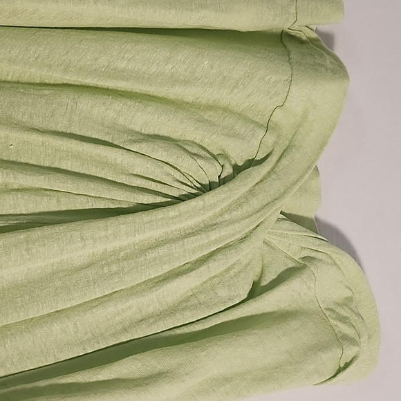 J. Jill lime green linen tank top- Sz M - Picture 3 of 6